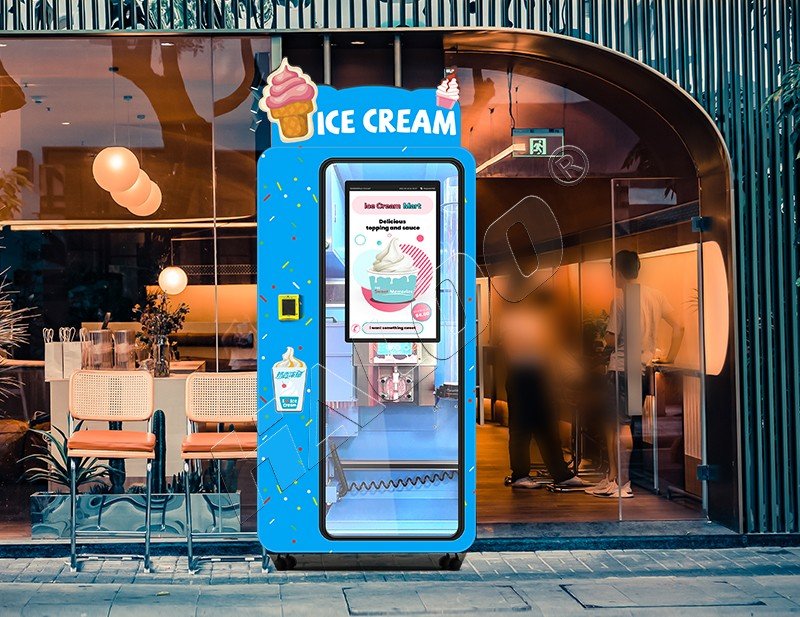 Ice cream vending machine