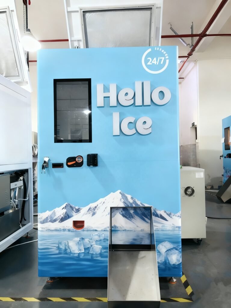 Ice vending machine