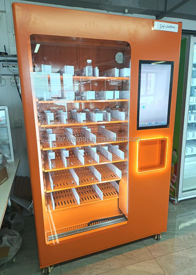 Refrigerated combo vending machine